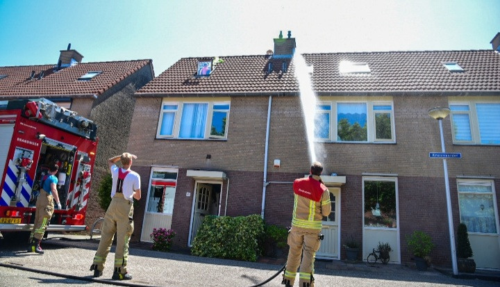 Albrandswaards Dagblad | Brandweer Redt Kat Van Dak In Rhoon