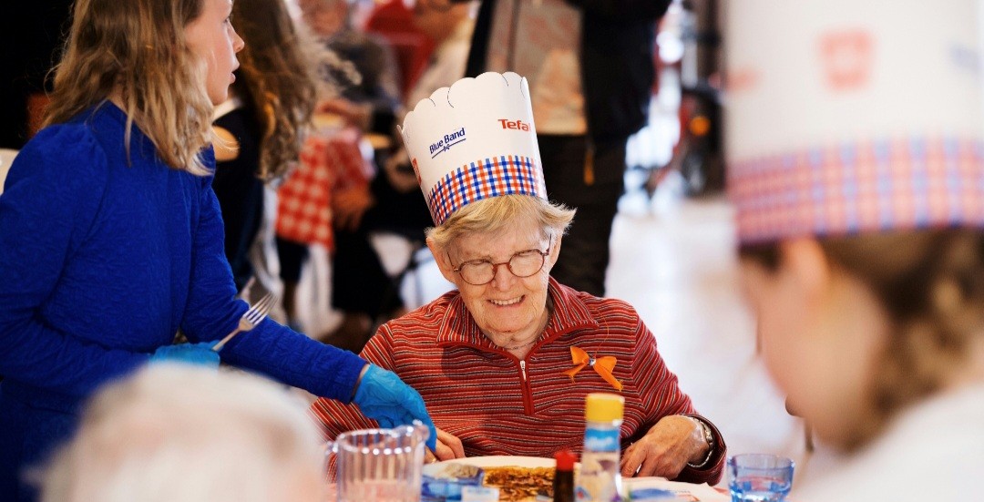 Albrandswaard aast op recordlange pannenkoektafel