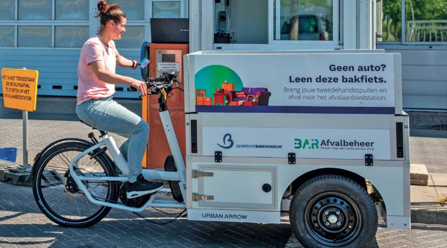 Huur gratis een aanhanger of bakfiets in Barendrecht