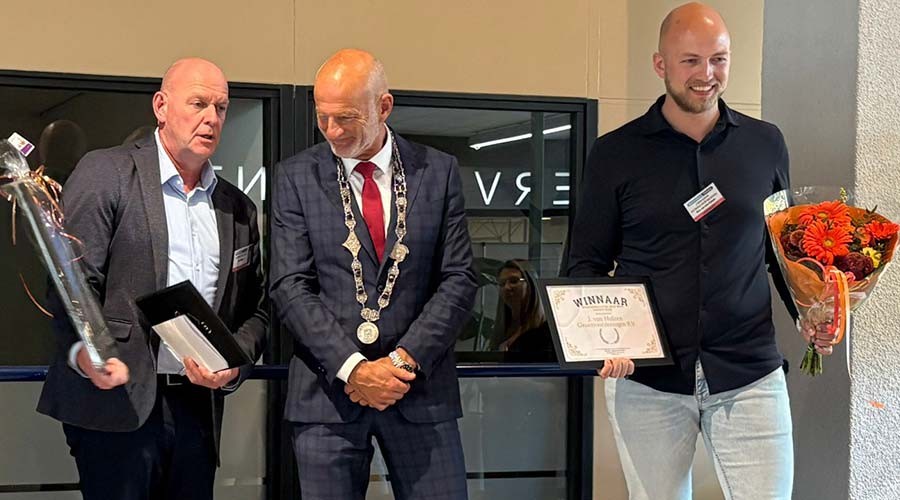 Van Huizen en Euser winnen MVO Award Barendrecht 2026