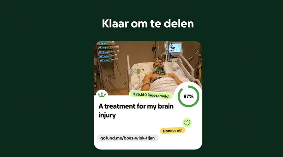 Jeugdleden Barendrecht vragen om donatie voor broer na verkeersongeval