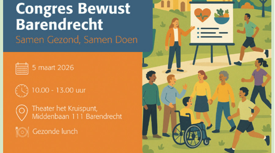 Congres Bewust Barendrecht op 5 maart in Theater Het Kruispun