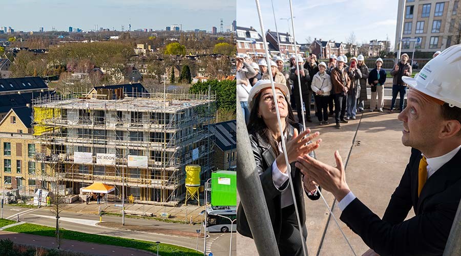 Hoogste punt voor appartementencomplex Groenrijk in Barendrecht