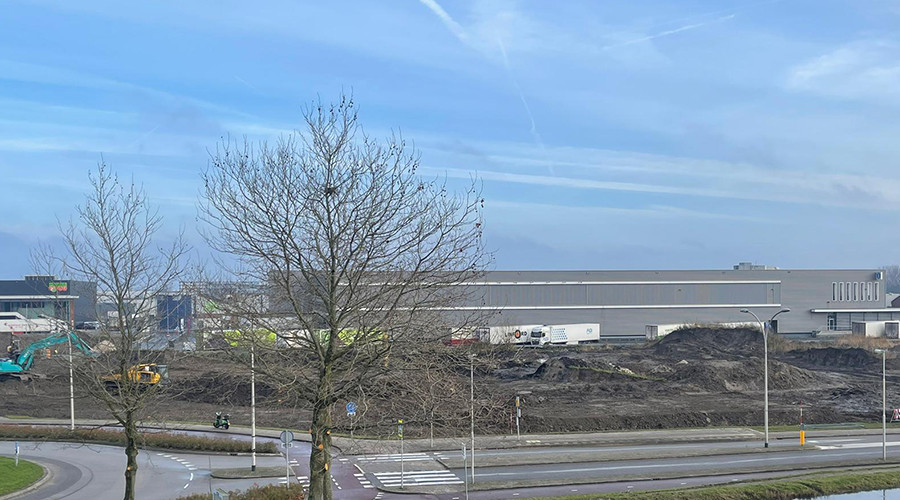 Voorbereidende grondwerkzaamheden voor De Stationstuinen al van start