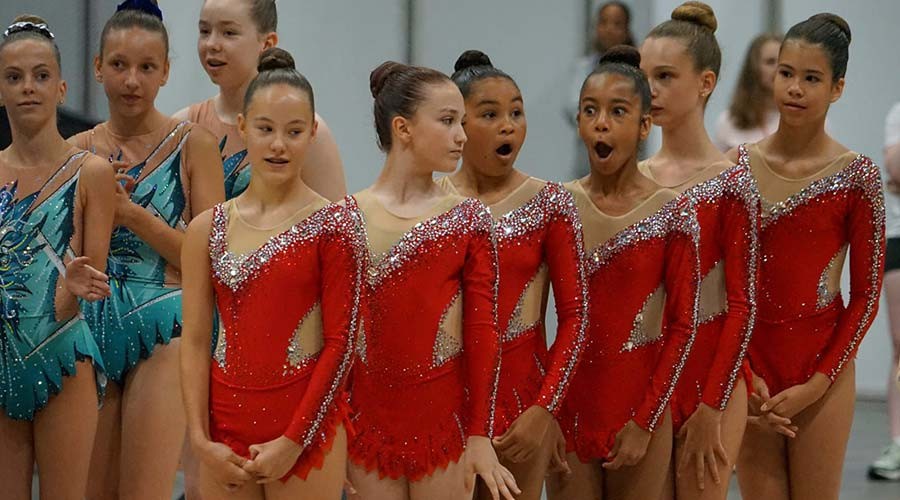 Succesvol NK-weekend voor de ritmische gymnasten van GVB