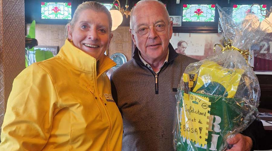 EVB feliciteert BVV Barendrecht met BOSA-subsidie