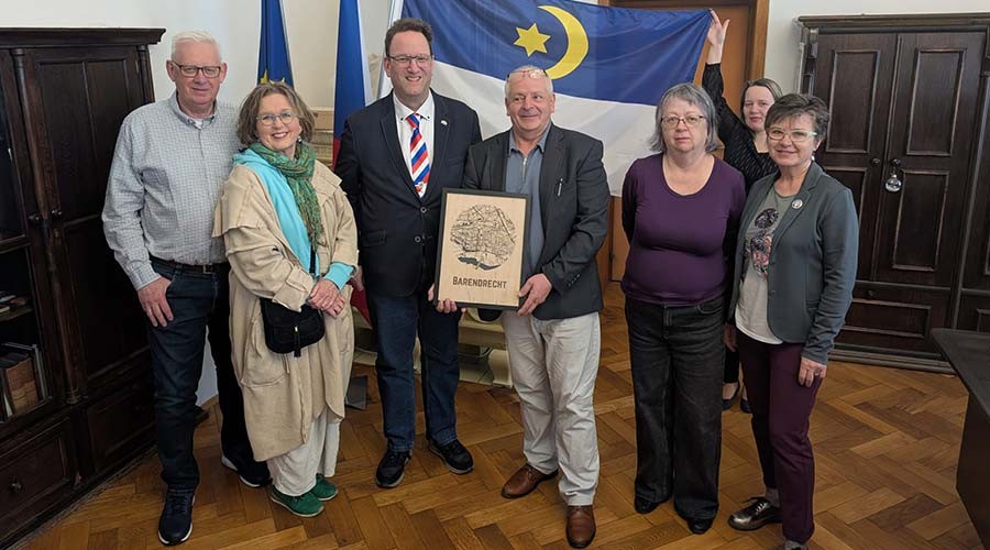 ‘Barendrecht drie’ bezoekt stedenbandstad Louny