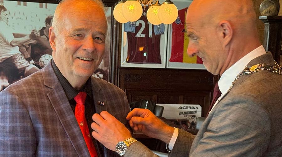 Barendrechter Pieter van Hengel Lid in de Orde van Oranje-Nassau