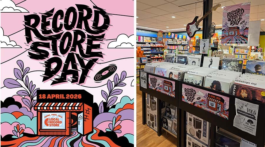 18 april 2026 is het Record Store Day bij The Read Shop Barendrecht