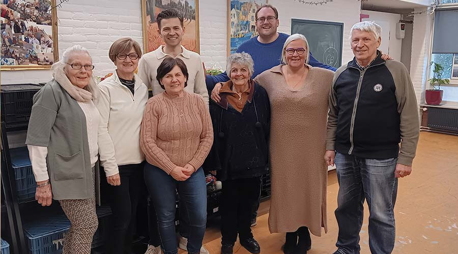 SGP-ChristenUnie bezoekt de Voedselbank Barendrecht