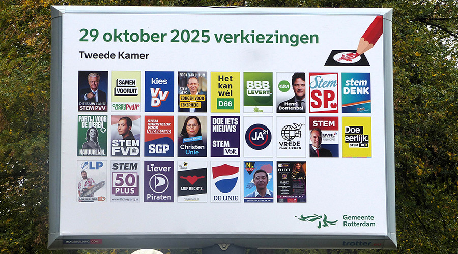 Verkiezingsborden nu met een gezicht in Rotterdam