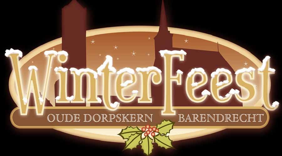 Rond de Dorpskerk in Barendrecht vandaag het jaarlijkse Winterfeest