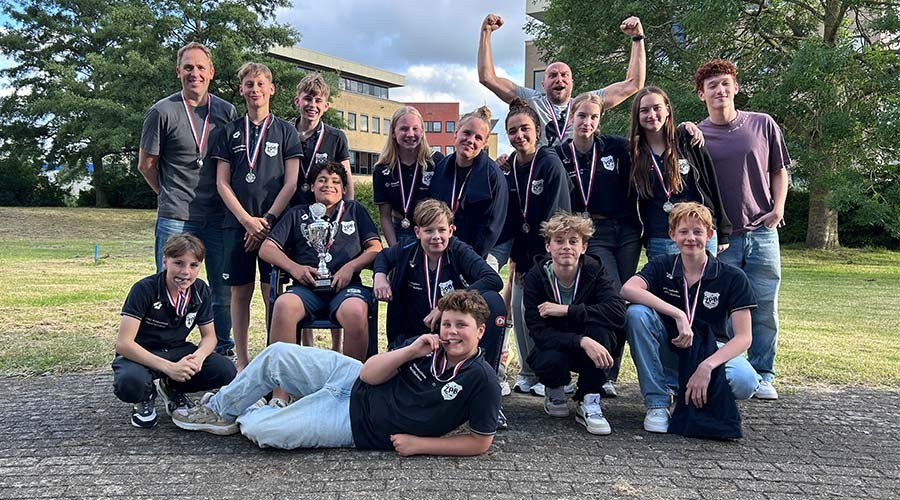 ZPB GO14 uit Barendrecht pakt zilver op officieus NK