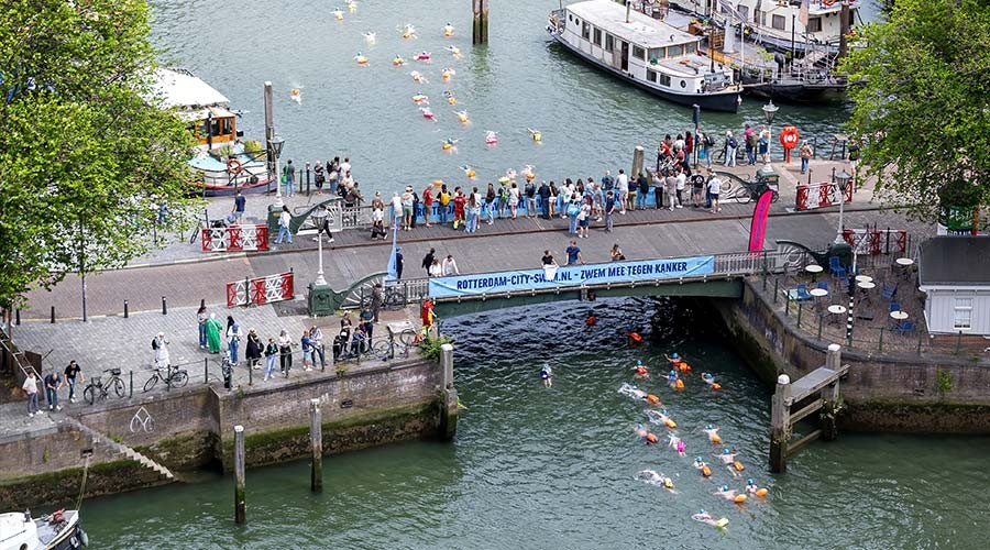 Rotterdam City Swim 2026 levert ruim 392.000 euro op
