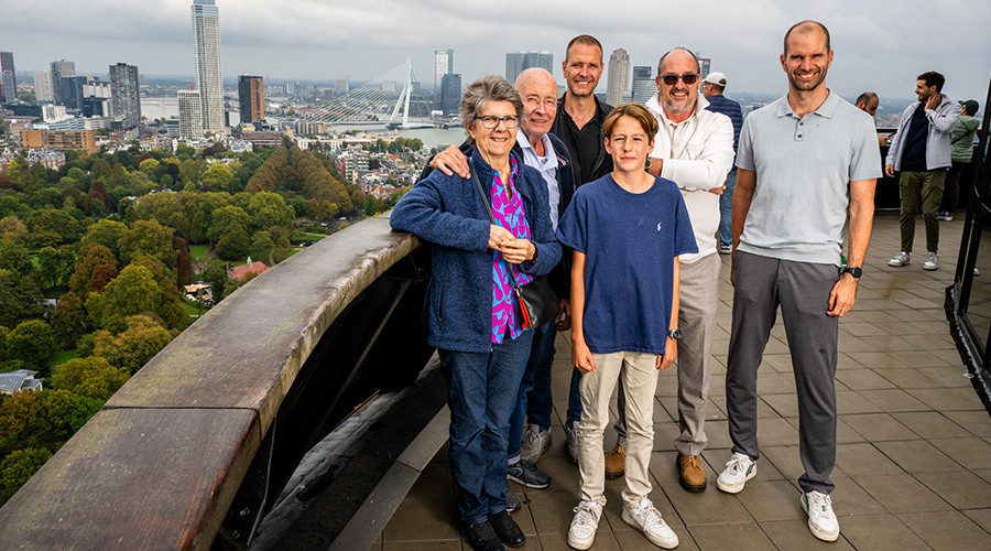 Euromast door de ogen van de familie Maaskant