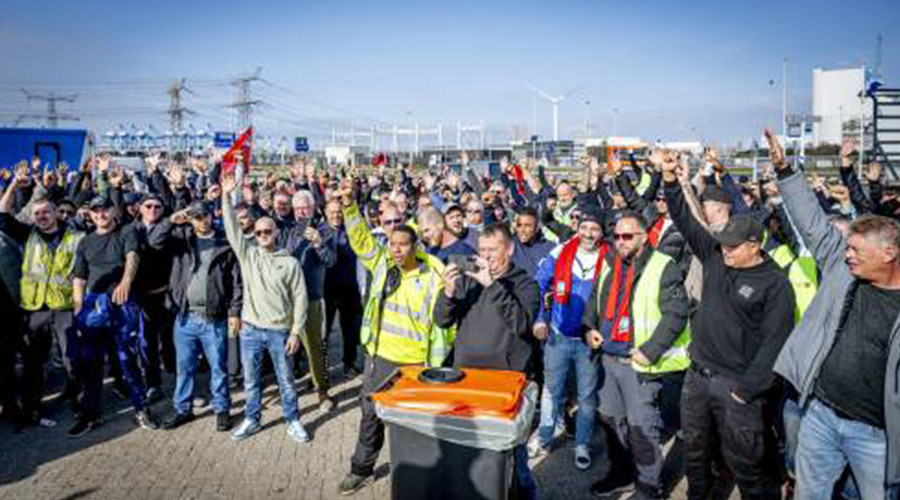 Havenbedrijf wil helpen bij tussenoplossing rond sjordersstaking