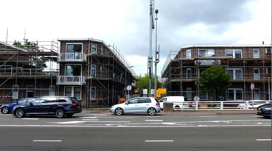 Groot onderhoudsproject aan woningen in Hillesluis