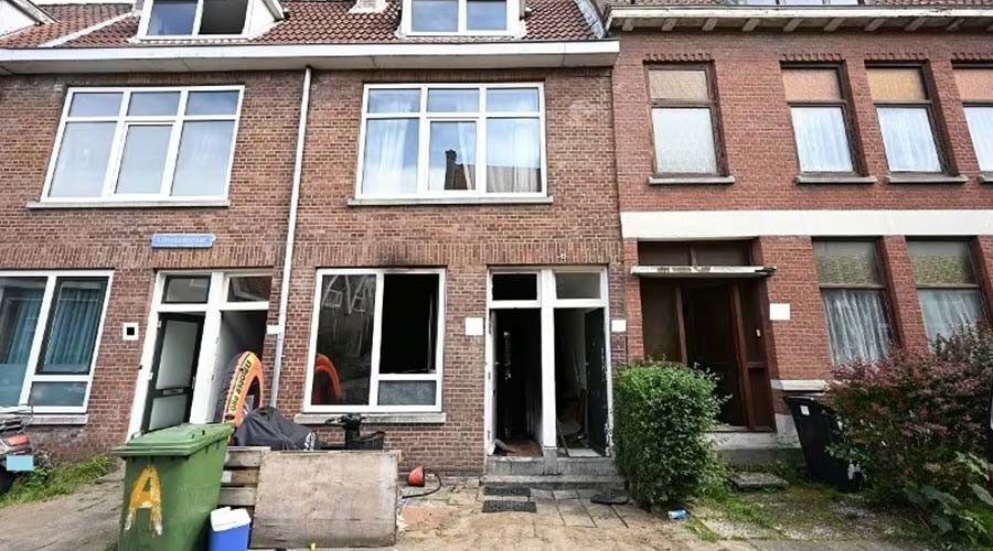 Verdachte aangehouden na woningbrand Lijnzaadstraat in Rotterdam