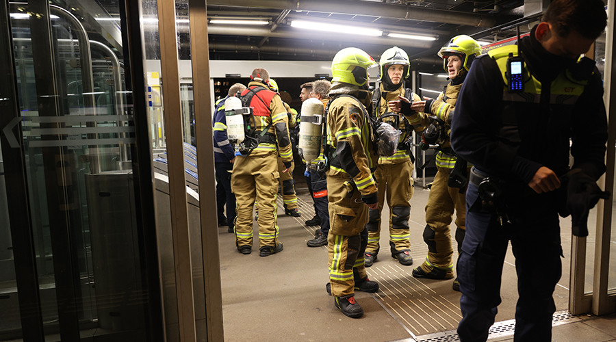 Ongeval met metro leidt verkeershinder in Rotterdam