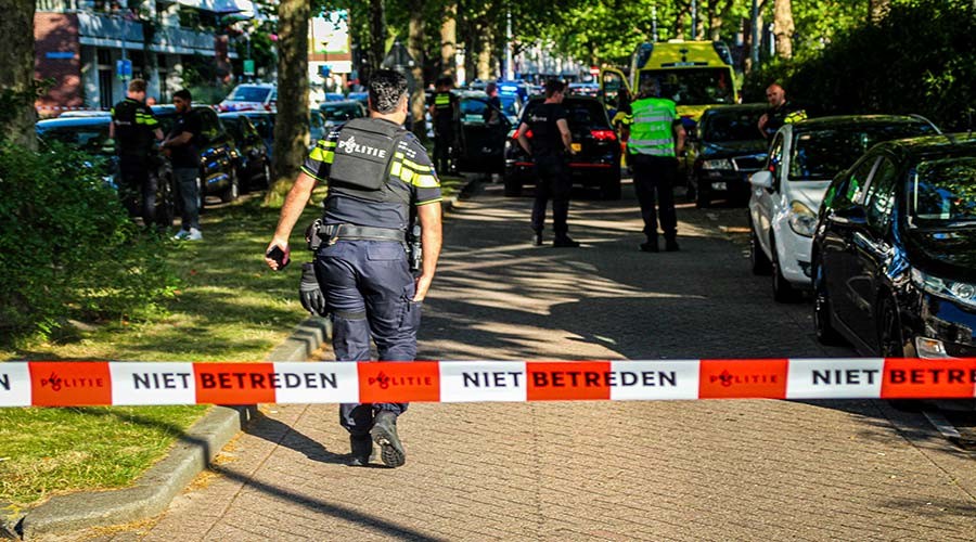 Veel politie op de been na schietpartij in Rotterdam-Zuid