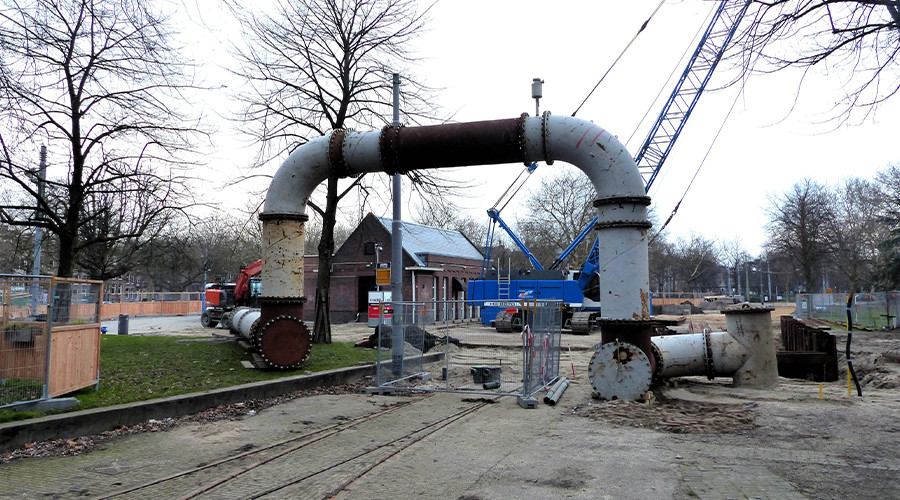 Grootschalige werkzaamheden; vervanging riolering in Rotterdam-West
