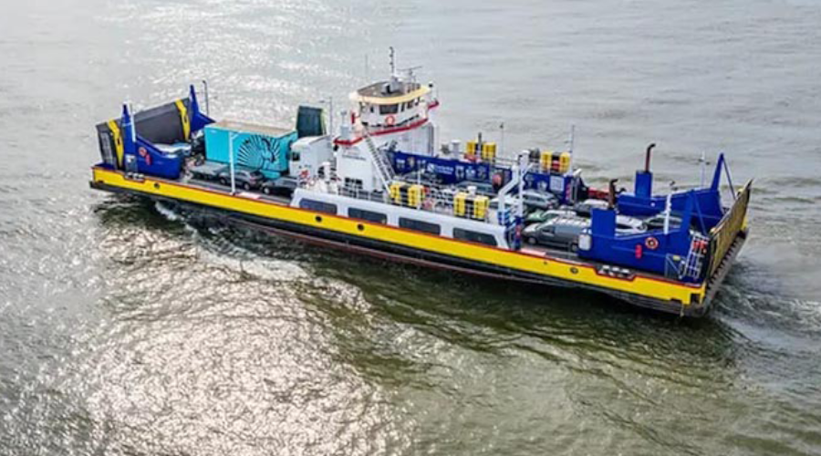 Elektrische veerboot tussen Maassluis en Rozenburg in 2029