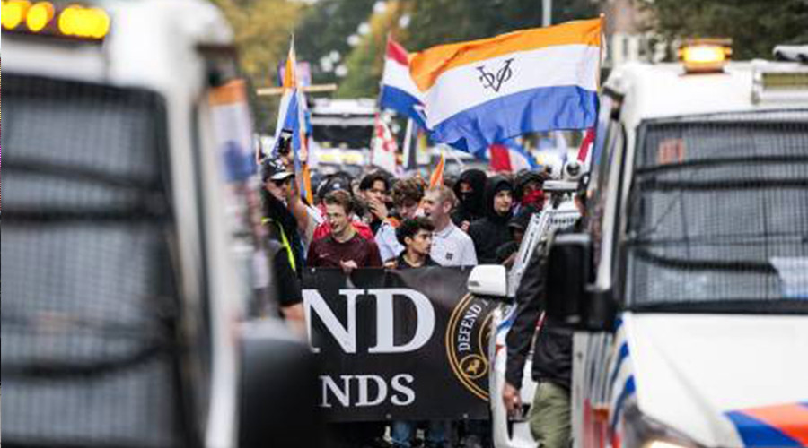 Tientallen aanhoudingen in Amsterdam na anti-immigratieprotest