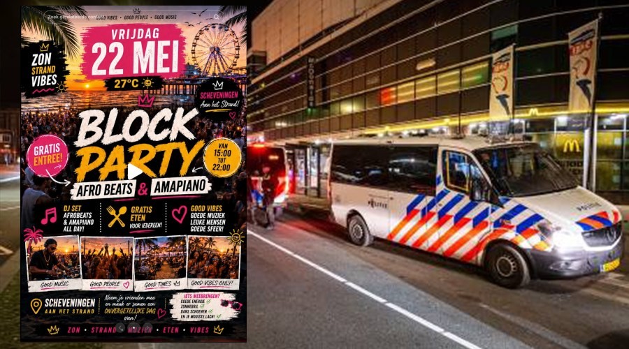 Angst voor nieuwe rellen na oproep voor nepfeest op Scheveningen