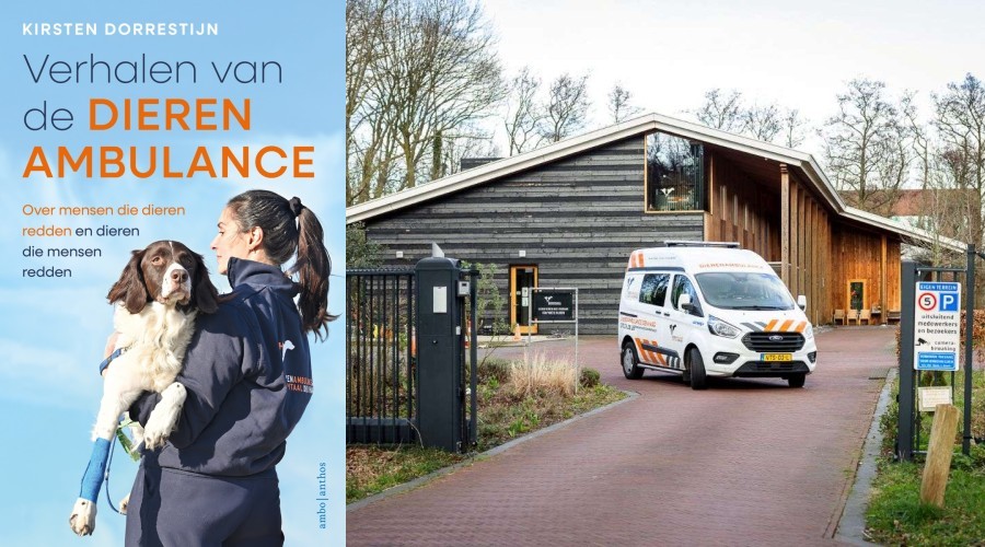 Nieuw boek met verhalen van de Dierenambulance Den Haag