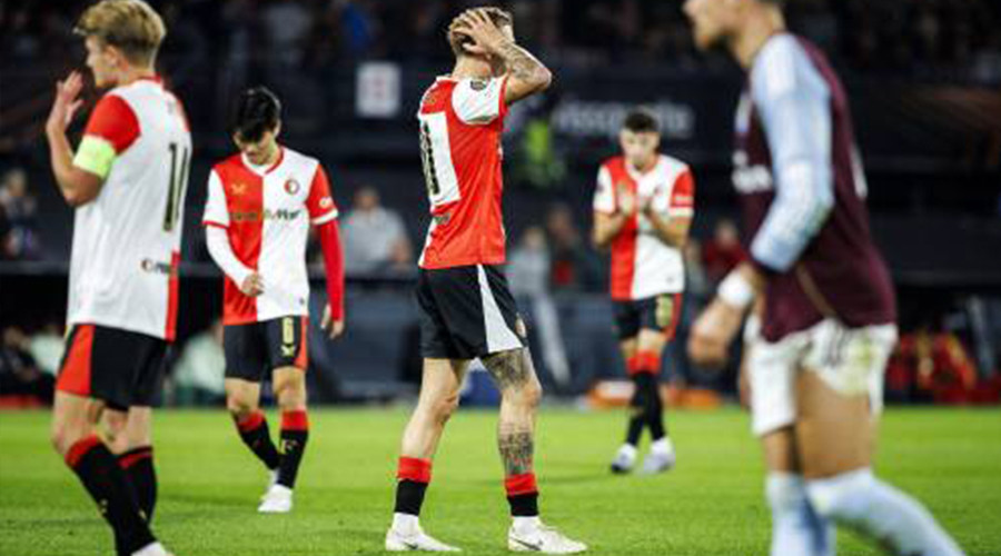Goed Feyenoord laat kansen liggen tegen Villa en blijft puntloos in EL