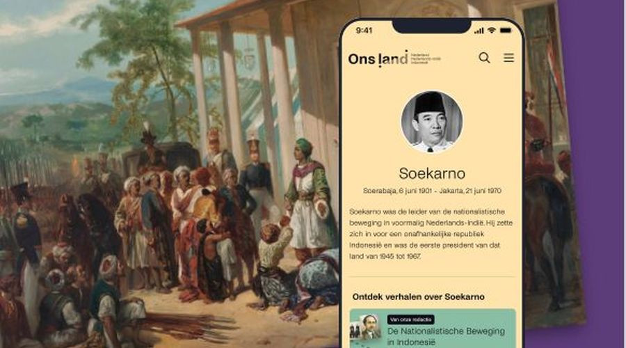 Zoetermeers Dagblad |  Portal situs bekas Hindia Belanda diluncurkan di Dong Dong Fair