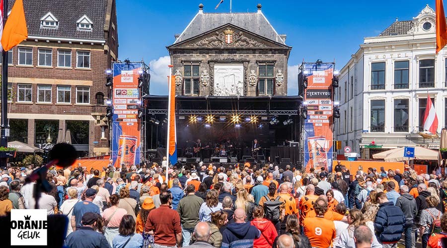 Hoofdsponsors maken zich op voor Koningsnacht en Koningsdag in Gouda