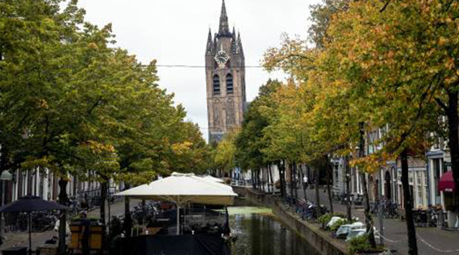Oude Kerk Delft denkt ontwerper afbeelding Piet Hein te weten