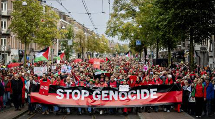 Talloze BN'ers sluiten zich aan bij Rode Lijn-protest