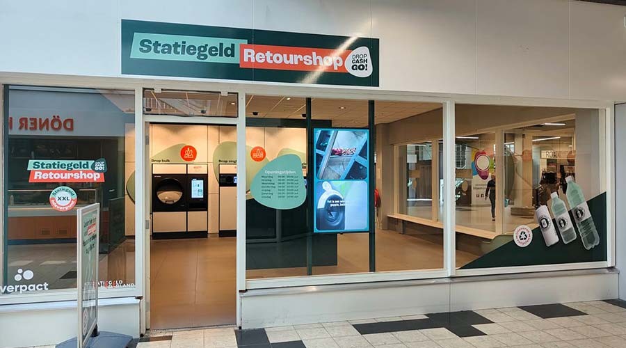 Nu ook een bulk-statiegeldlocatie in winkelcentrum Bloemendaal