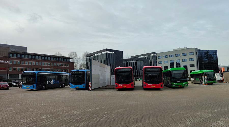 Nieuwe busremise aan de Tielweg in Gouda in gebruik genomen