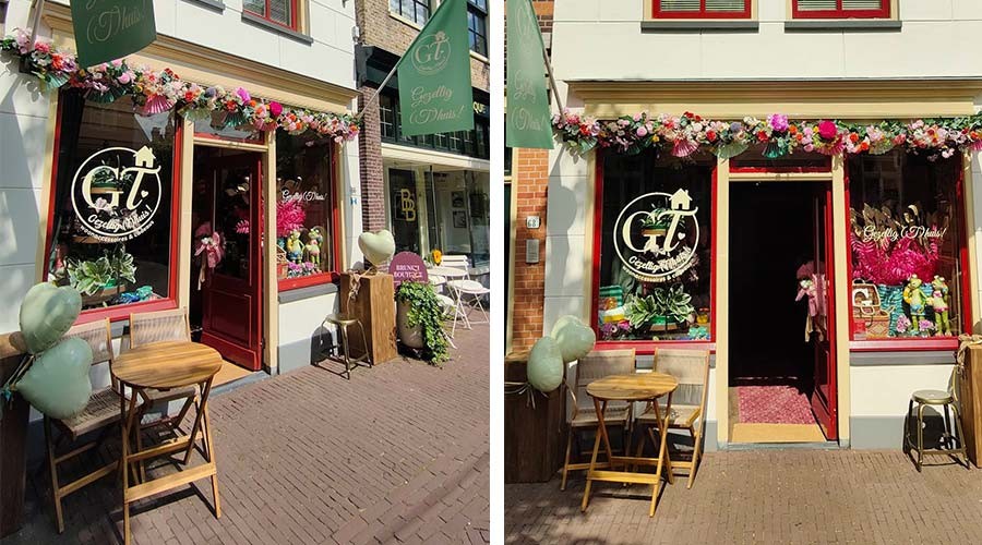 Feestelijke opening Gezellig (T)huis! in de Zeugstraat in Gouda