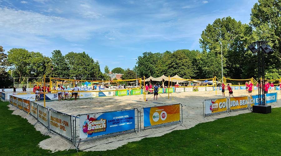 Gouda Beach Experience verhuist naar het Groenhovenpark in Gouda