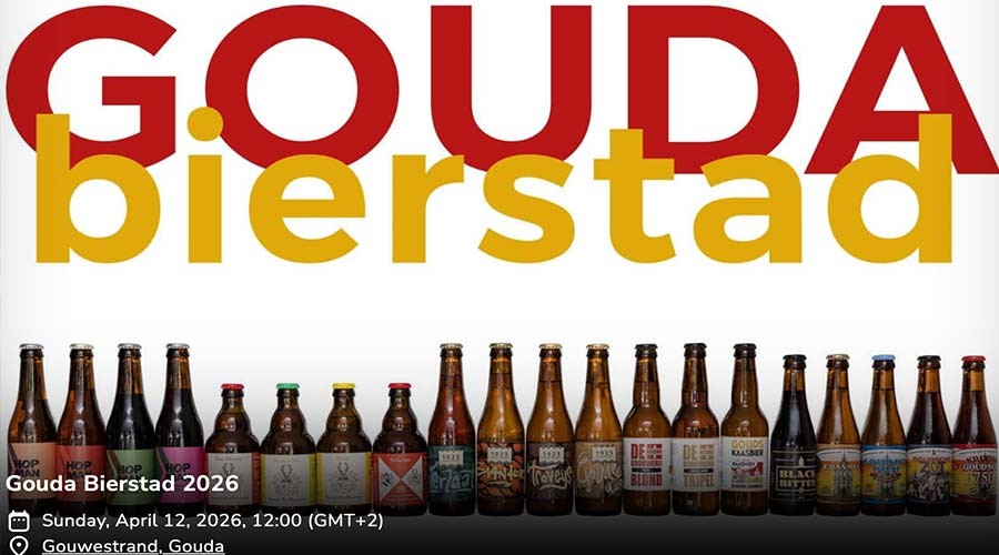 Gouda Bierstad kondigt line-up van 22 brouwers aan op 12 april