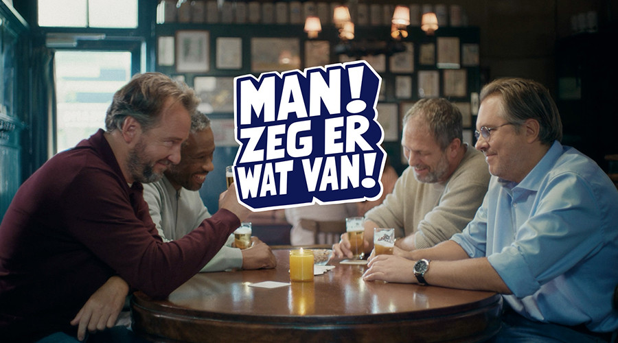 Campagne ‘Man, zeg er wat van!’ in Gouda