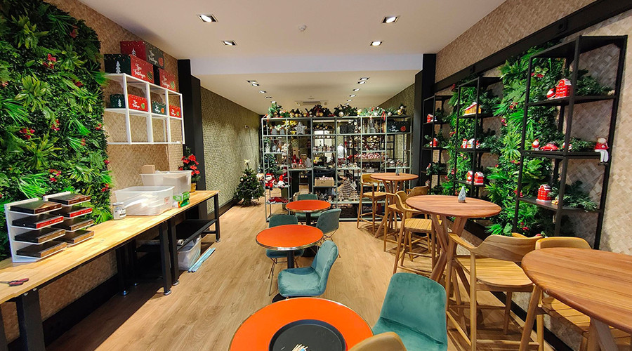 Zo ziet de pop-up winkel 'Nieuwe Buren' in Gouda er uit