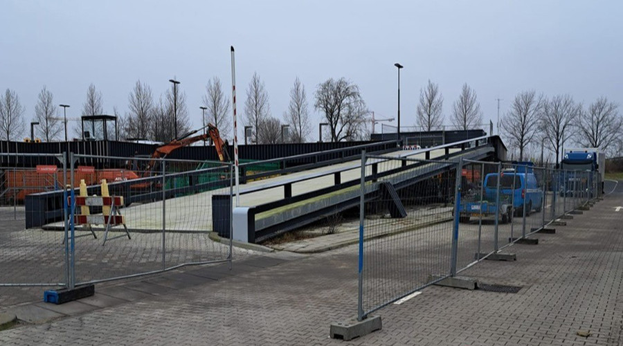Herstel oprit Ecopark in Gouda gestart