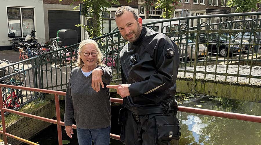 Gouden erfstuk terug na zoekactie in Gouda