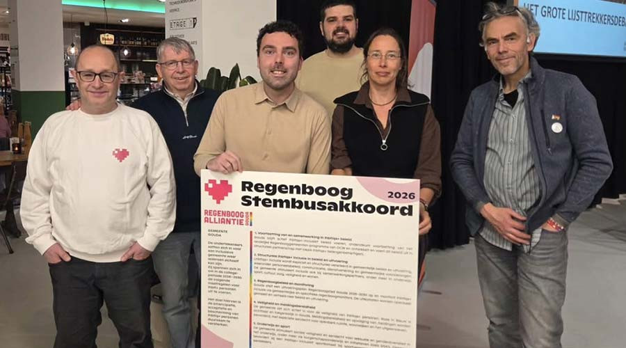 Regenboogstembusakkoord ondertekend in Gouda