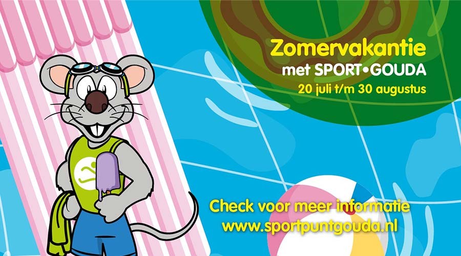 Een spetterende zomer met SPORT•GOUDA vol sport, spel en beweging