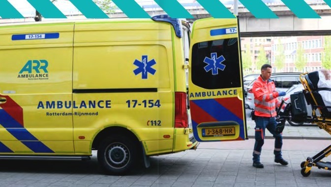 Veel meer spoedritten van ambulances naar Ridderkerk