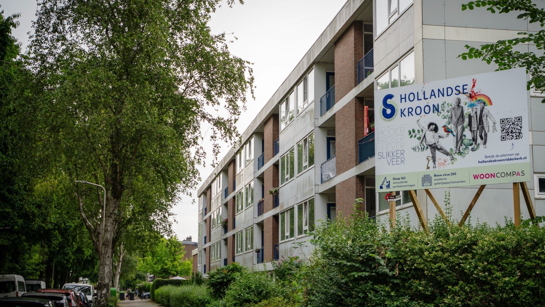 Hollandse Kroon: 250 nieuwe appartementen in Slikkerveer