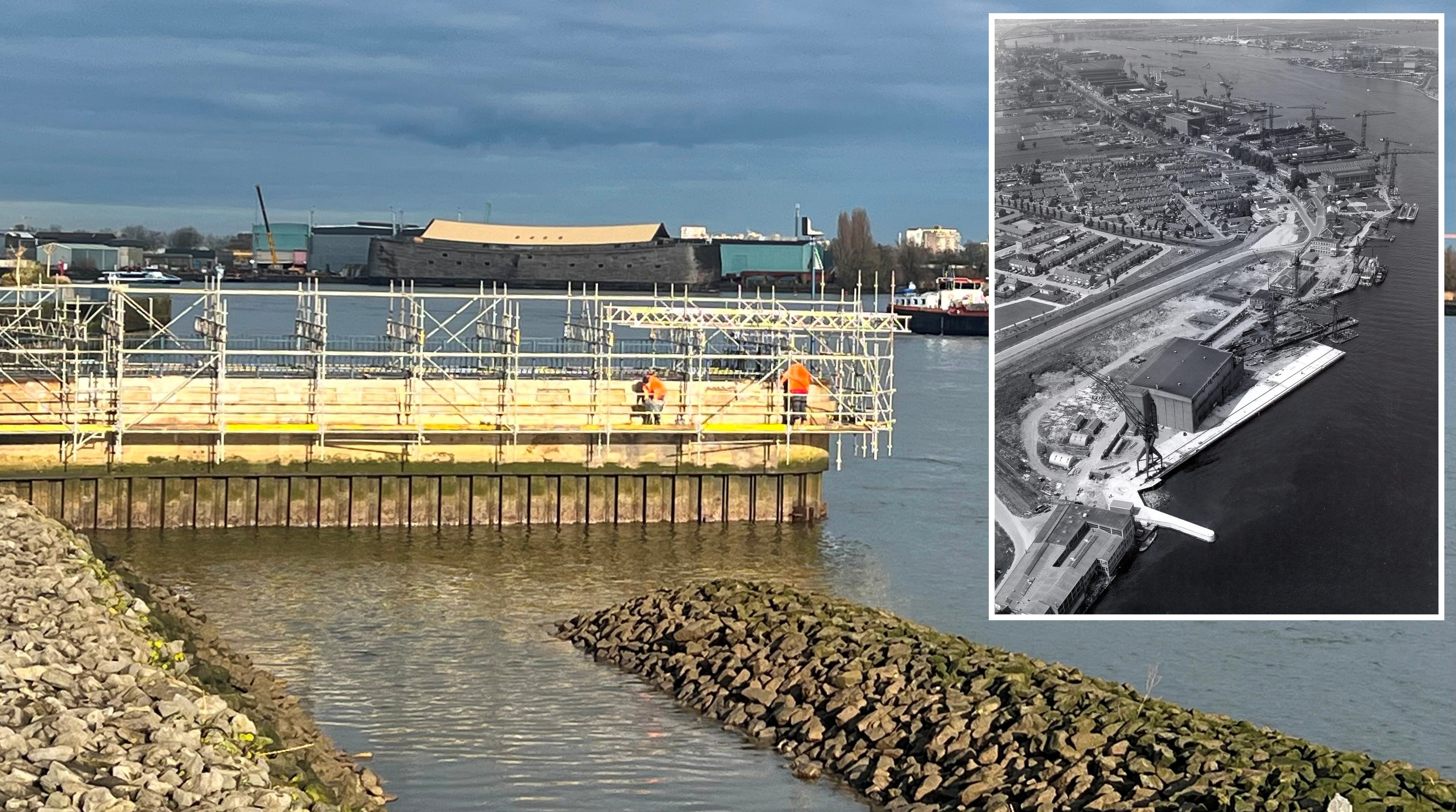 Kleine pier van Boele Bolnes is opgeknapt