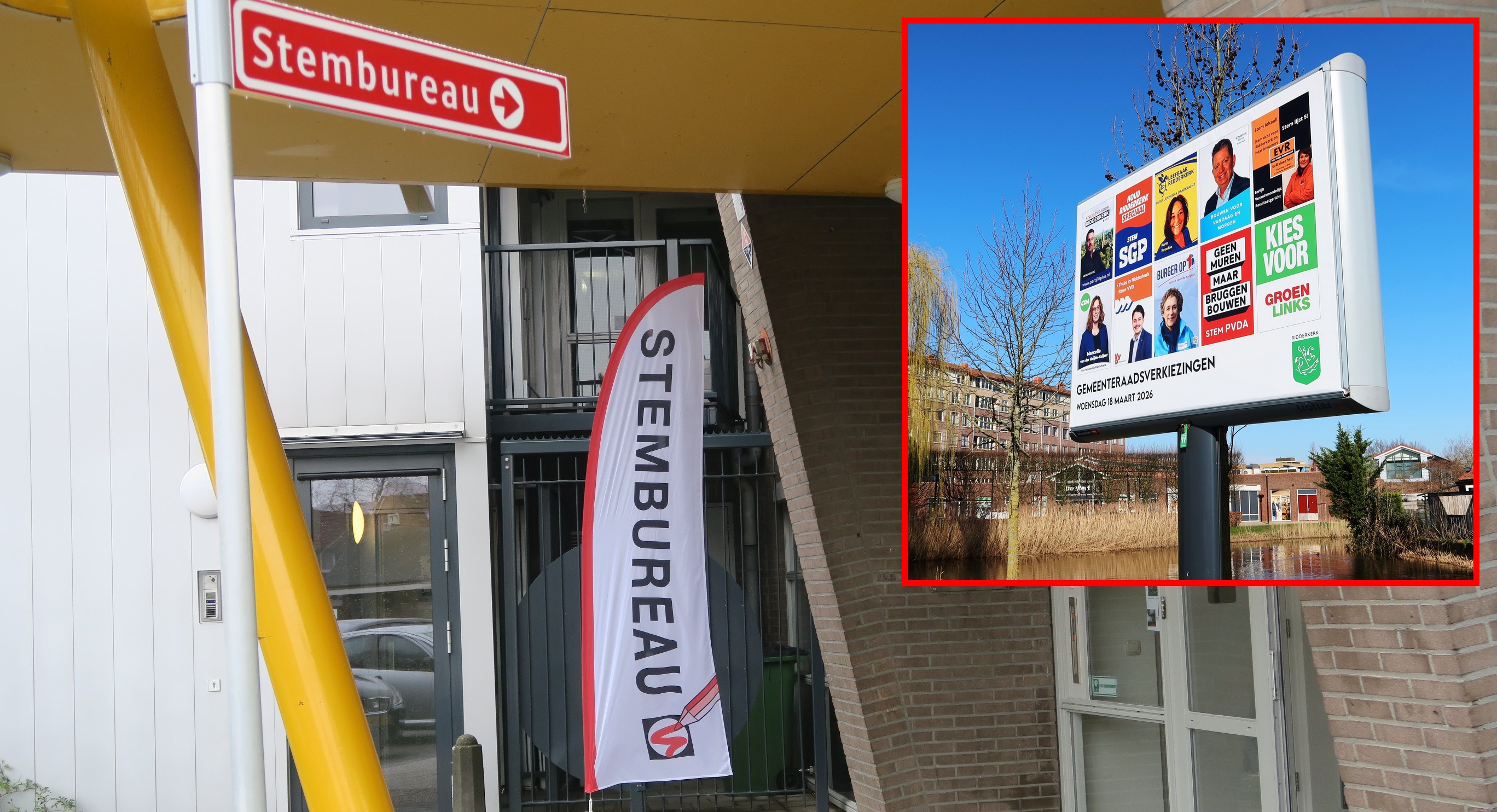 Keus uit 199 kandidaten voor de Ridderkerkse gemeenteraad