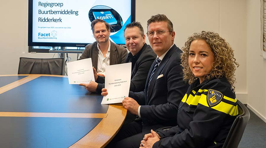 Samenwerken voor aanpak woonoverlast in Ridderkerk